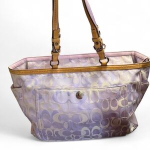 Rare Vintage Coach ladybug Tote Bag